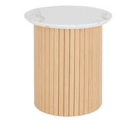 Atmosphera – Table d'appoint Homelya – effet marbre – 45x45x50 cm