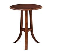 Table Basse D'Appoint Maison Petite Table Ronde en Bois Massif Basse Simple Petit Appartement Canapé D'appoint Chambre Moderne(A,60 * 60cm)