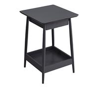 Table Basse D'Appoint Maison Table Basse Carrée pour Salon D'appoint en Bois Massif Canapé Double Chambre De Chevet Petite À Thé Chambre Moderne(E)