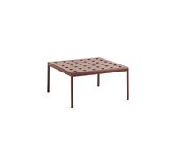 Table Basse de Balcon L75 x H39 Fer Rouge