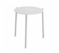Océo By Proloisirs - Table d'appoint de jardin plateau céramique Ambiance blanc