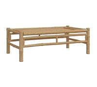 vidaXL Table basse de jardin 100x55x33 cm bambou 363456