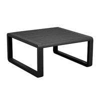 Proloisirs - Table basse de jardin en aluminium 80x80 cm Tonio graphite Graphite G