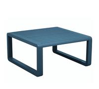 Table Basse De Jardin En Aluminium 80x80 Cm Tonio Bleu