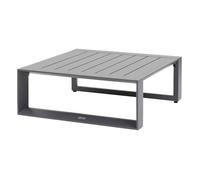 Hespéride - Table Basse de Jardin carrée Allure Graphite 79 x 79 x 30cm en Aluminium