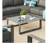 Hespéride - Table Basse de Jardin carrée Allure Graphite
