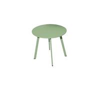 Table basse de jardin ronde acier époxy - Massaï - Ø 40 cm