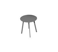 - Table basse de jardin en acier Massai 45 cm graphite