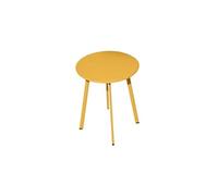 - Table basse de jardin en acier Massai 50 cm miel