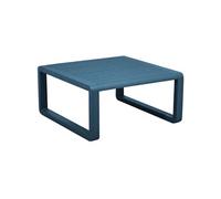 Table Basse De Jardin En Aluminium 80x80 Cm Tonio Bleu