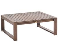 Table Basse en Bois d'Acacia pour Ensemble de Jardin Moderne à Lattes Timor