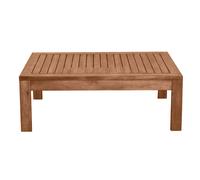 Table basse de jardin en bois massif L90 cm SALVADOR