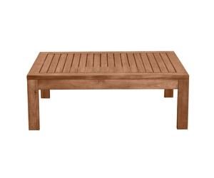 Table basse de jardin en bois massif L90 cm SALVADOR