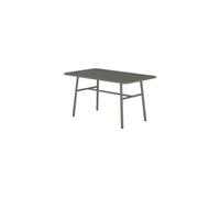 Table basse de jardin en métal - Gris anthracite - MIRMANDE de MYLIA