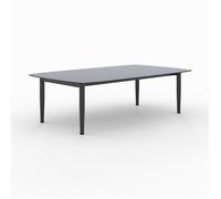 Table basse de jardin en verre effet marbre - Wilo - Rendez-Vous Déco