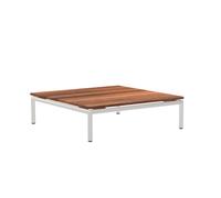 Table basse de jardin Level / Level 2 81x81cm powder-coated aluminum frame