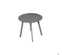 Table Basse De Jardin En Acier Massai 40 Cm Gris