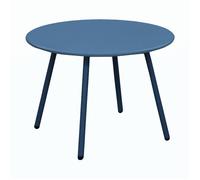 Table basse de jardin ronde acier cataphorèse - Rio - Ø 50 cm