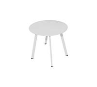 Table basse - MASSA?è - Acier époxy - ?ò60 cm - Blanc