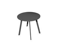Table basse de jardin ronde acier époxy - Massaï - Ø 60 cm