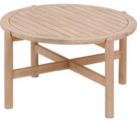 Table basse de jardin ronde DEONA Acacia 80 x 48 cm - certifié FSC® Hespéride