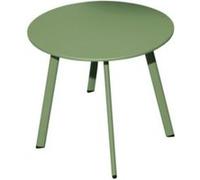 Table basse de jardin en acier - PROLOISIRS - Massai 40 cm - Vert - Contemporain - Multifonctions