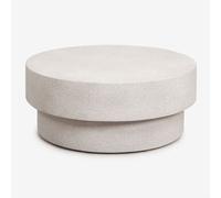 Table Basse De Jardin Ronde En Ciment Selara Ø90 Cm