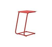Table Basse De Jardin Violette Ii En Acier 35 X 52 X 48 Cm - Rouge