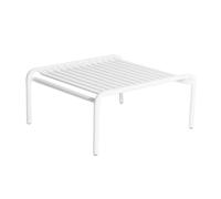 PETITE FRITURE table basse pour extrieur WEEK-END (Blanc - Aluminium verni par poudre epoxy)