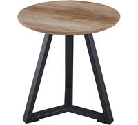 Table basse de la collection PASAO en couleur vieux chêne, idéale pour un salon rustique.