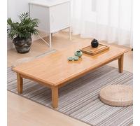 Table Basse de Rectangulaire en Bambou Table De MéDitation Minimaliste, pour Maison Bureau Chambre à Coucher Le Salon De Thé(100 * 60 * 32cm/39.4 * 23.6 * 12.6in)