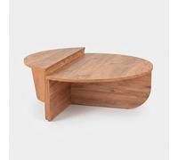Hanah Home Lot de 2 Tables à café élégantes en pin Atlantique, 90 x 60 x 30 cm et 85 x 30 x 35 cm, 100% mélamine, épaisseur 18 mm, idéal pour Les Salons Modernes