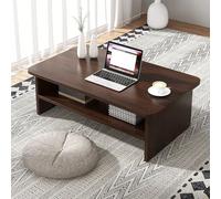 Table Basse De Salon Japonaise, Table De Méditation Minimaliste, Table Tatami Pour Baie VitréE, Capacité De Charge ÉLevéE, Pour Tatami, Chambre, Salon, Baie Vitrée(80x40x32cm/31.5x15.7x12.6in)