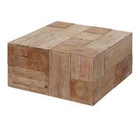Mendler Table basse de salon HWC-A15 en bois de sapin massif rustique 30x60x60cm