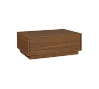 Table basse décor bois avec plateau relevable noyer - Kuba
