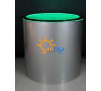 Table basse Design Eau Colonnes Eau Tables Canapé LED Lumineux Nouveau