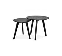 Table basse design ESPINO BLACK 50x50x45 cm