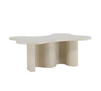 Table Basse Design "Flow" 120cm Beige