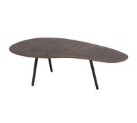 Table Basse Design "Goutte" 120cm Marron