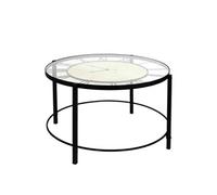 Generique Table basse Horloge design 90 cm noir