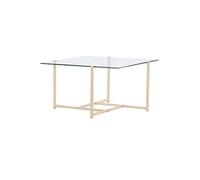 Table Basse Design Hybrid 80cm Transparent