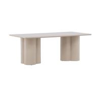 Table Basse Design "Olivia" 120cm Beige