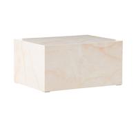 Table Basse Design "York" 80cm Jaune Clair