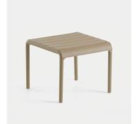 Table basse d'extérieur en polypropylène et fibre de verre Bard - Taupe