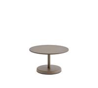 Table Basse D'extérieur Muuto Linear Steel Ø70 Taupe