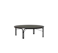 Table Basse D'extérieur Thorvald SC109 Ø109 Noir Chaud