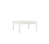 Table Basse D'extérieur &Tradition Thorvald SC109 Ø109 Ivoire