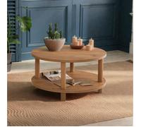 Table basse Dora : Fabriquée à partir de panneaux de particules 100% mélaminés d'une épaisseur de 25 mm. Pieds et colonnes en boi...