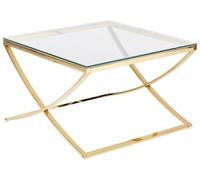 Table basse dorée RINGGOLD