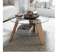 Robas Lund Table Basse, chêne, LxHxP 75x40x75 cm